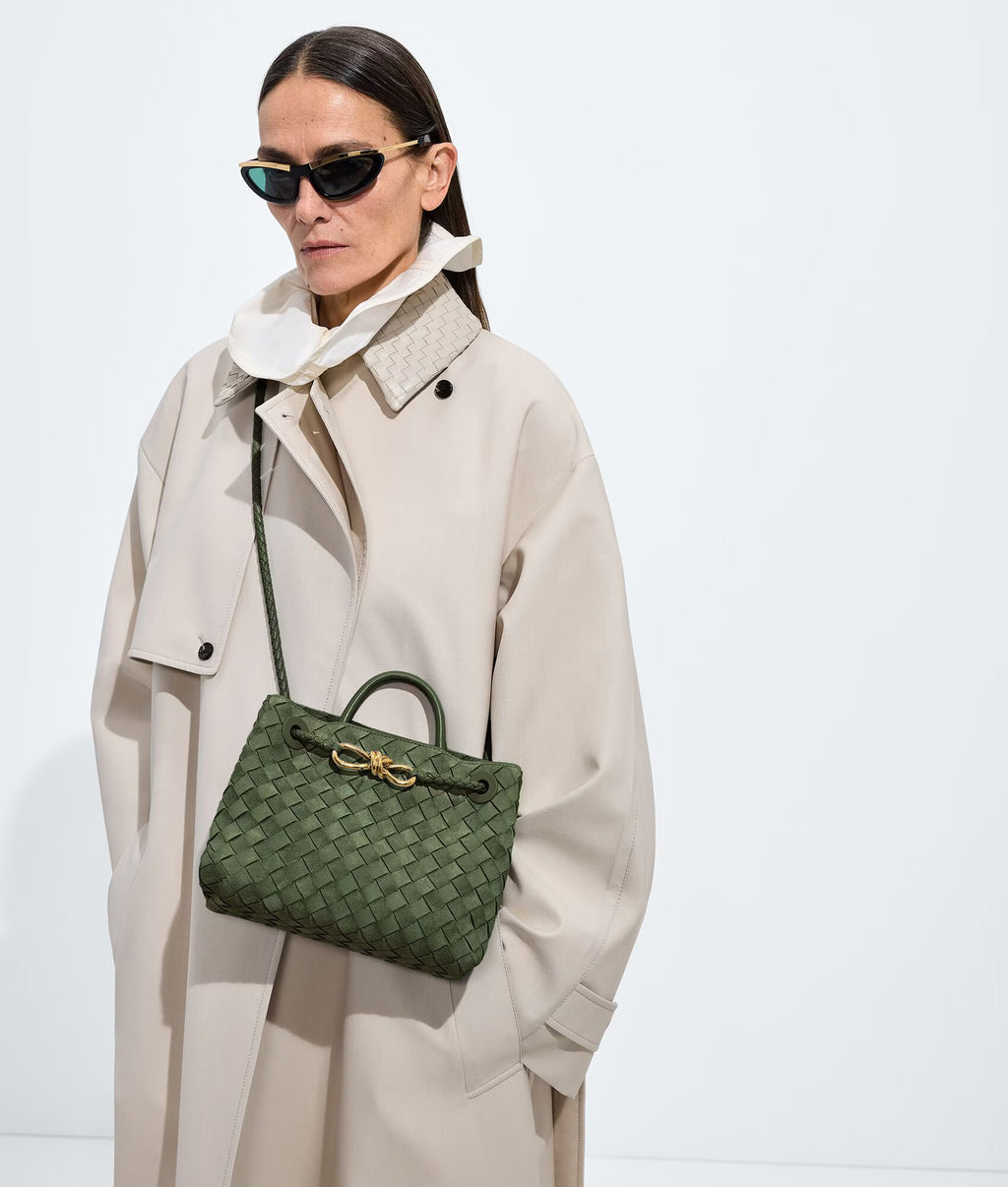Bottega Veneta Andiamo Small Suede