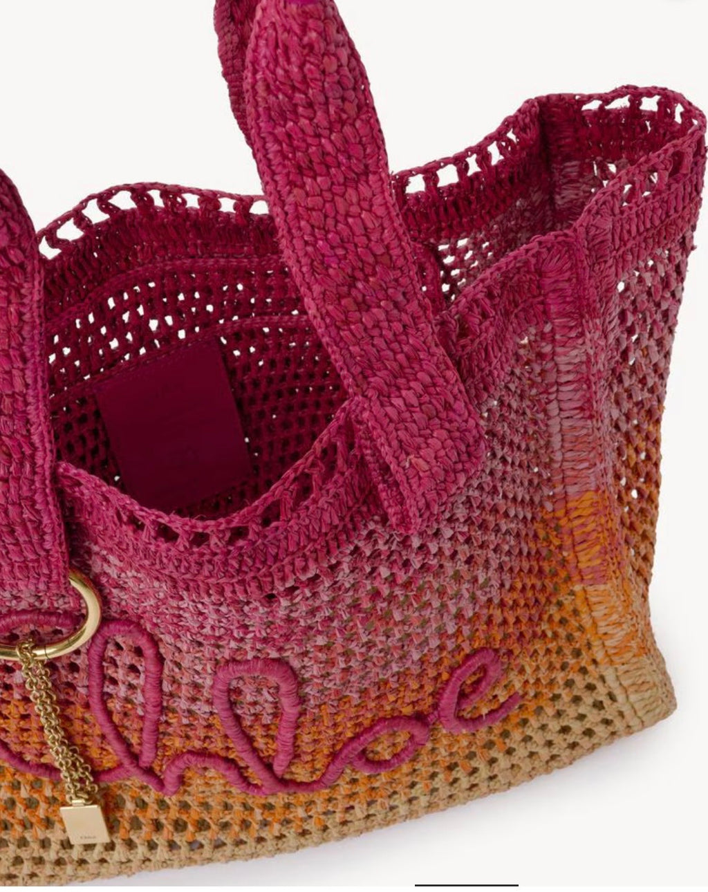 Chloè Tote Bag East-West Summer Banana