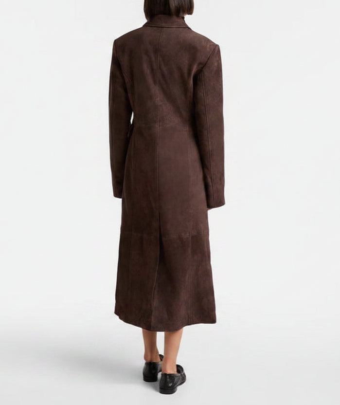 Rotate Suede Coat