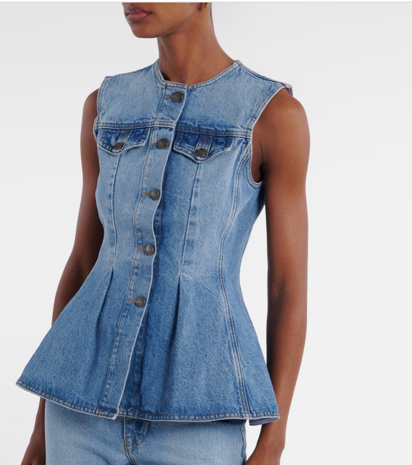 Rotate Gilet Denim