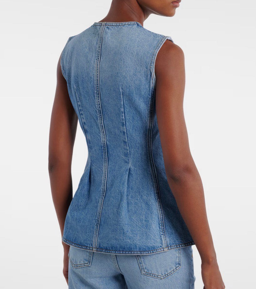 Rotate Gilet Denim