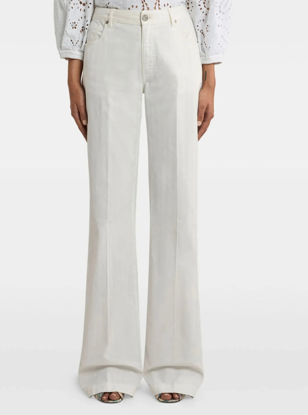 Etro White Jeans