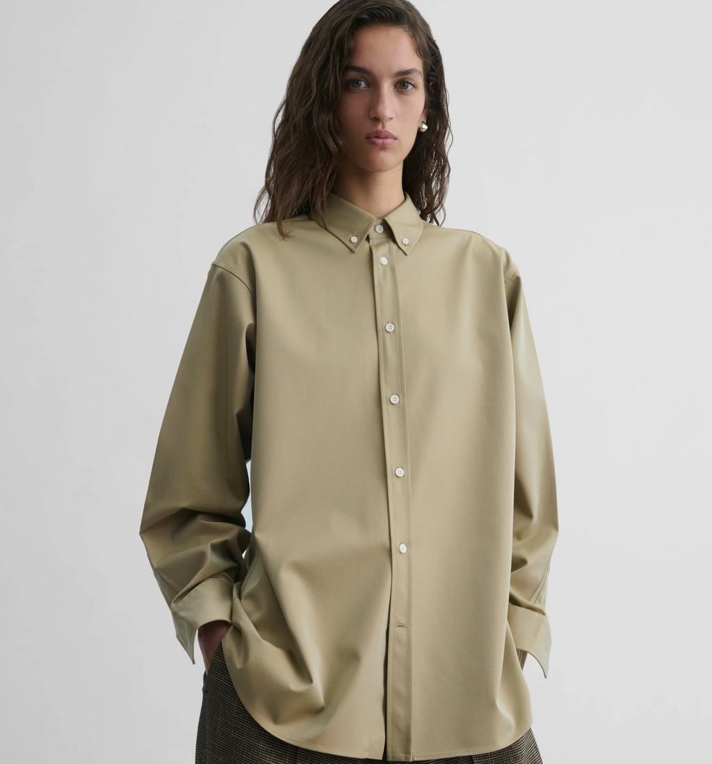 Phoebe Philo Button collar shirt