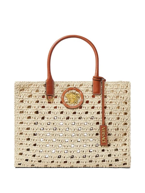 Versace Rafia Handbag